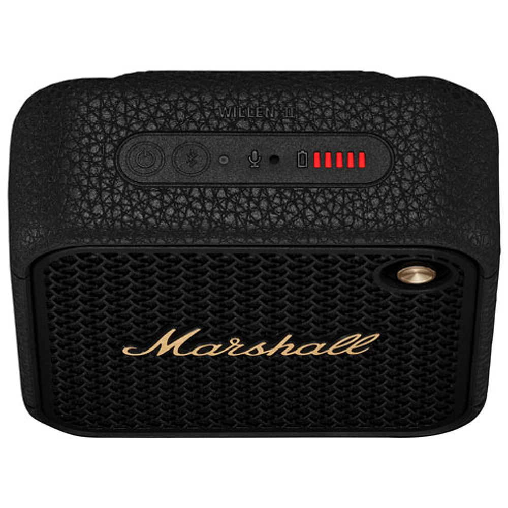 Marshall Willen II Bluetooth Wireless Speaker - Black/Brass