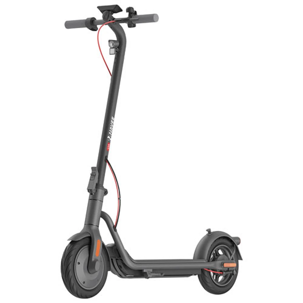 NAVEE V25 Smart Electric Scooter (600W Motor/25km Range/30km/h Top Speed) - Grey