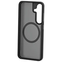 TUFF8 GlideGuard Rugged Case with MagSafe for Galaxy S25 - Smoke Black