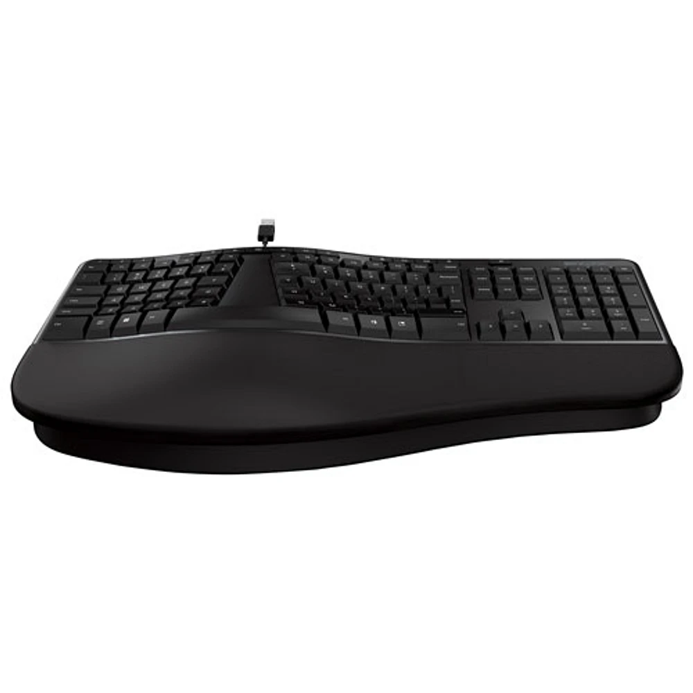 Incase Designed by Microsoft Ergonomic Keyboard - Black