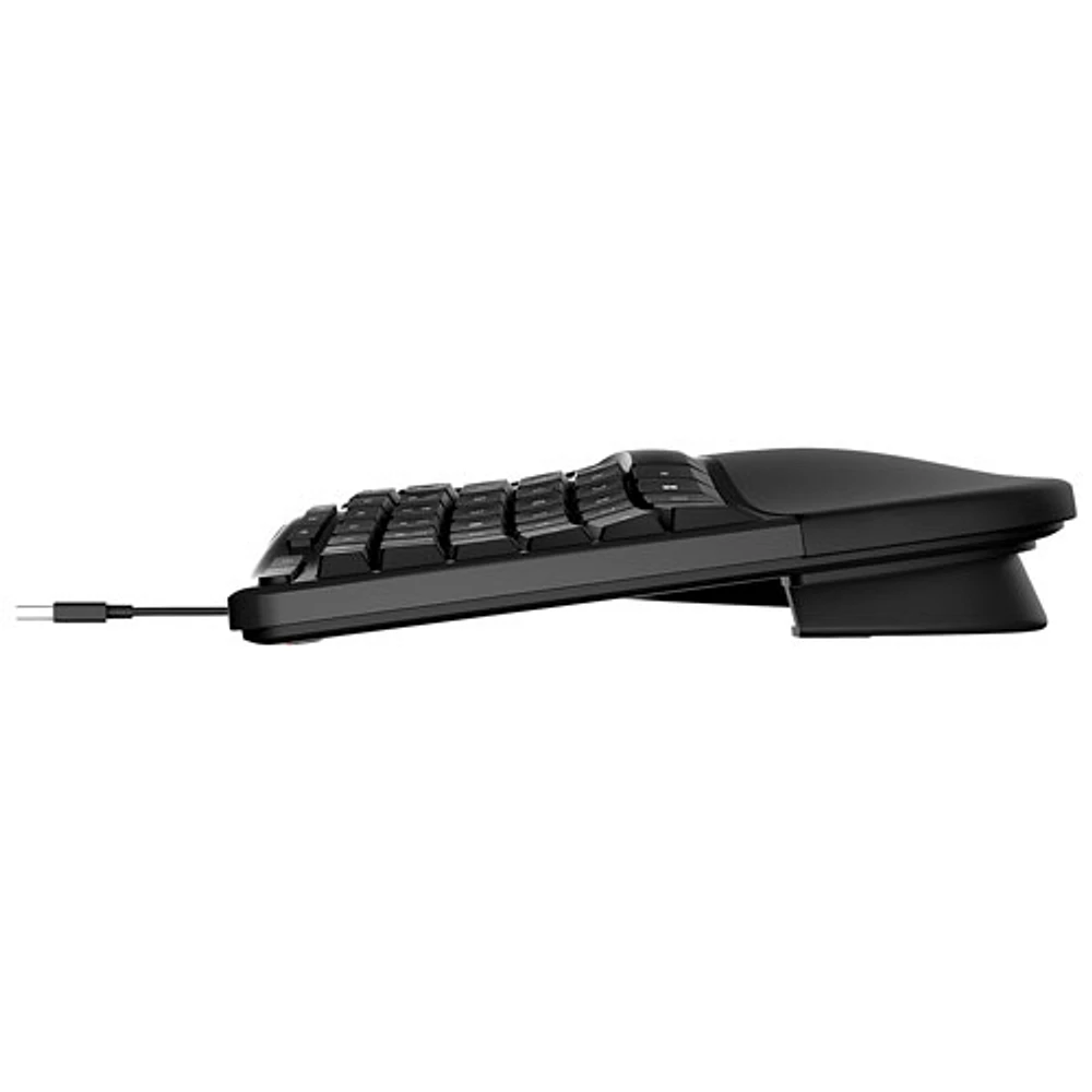 Incase Designed by Microsoft Ergonomic Keyboard - Black - French