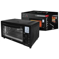 ZIA 12-in-1 Airwave Air Fry Toaster Oven - 0.78 Cu.Ft./22L - Black