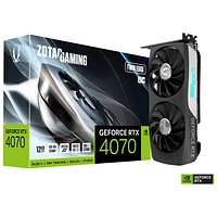 ZOTAC Gaming GeForce RTX 4070 Twin Edge OC DLSS 3 12GB GDDR6 Video Card