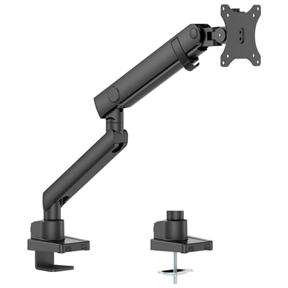 TygerClaw 17" - 40" Full Motion Monitor Mount with Cable Management - Black