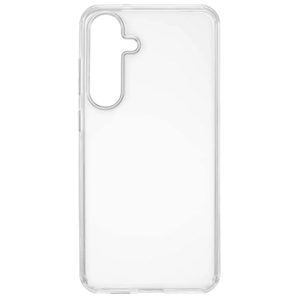 Insignia Fitted Hard Shell Case for Galaxy S25+ (Plus) - Clear - Only at Best Buy