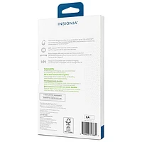 Insignia Fitted Hard Shell Case for Galaxy S25+ (Plus) - Clear - Only at Best Buy