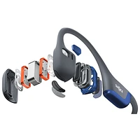 Shokz OpenRun Pro 2 USB-C Open-Ear Bluetooth Headphones - Steel Blue