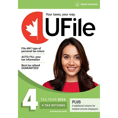 UFile Tax Year 2024 (PC) - Returns - English