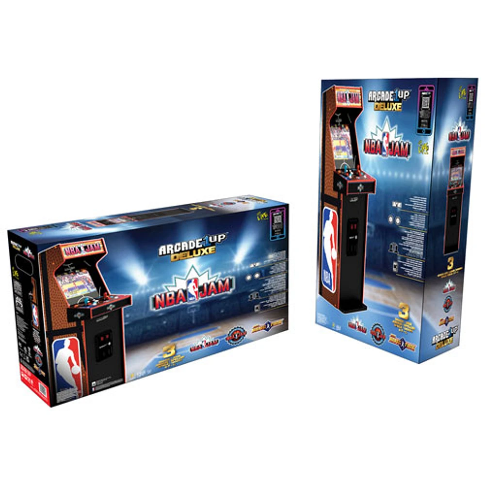 Borne d'arcade de luxe NBA JAM d'Arcade1Up