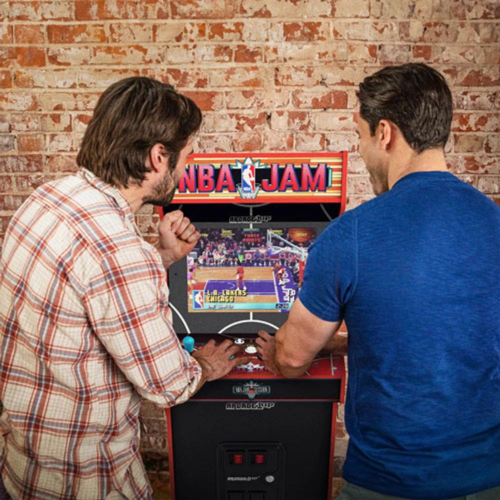 Borne d'arcade de luxe NBA JAM d'Arcade1Up