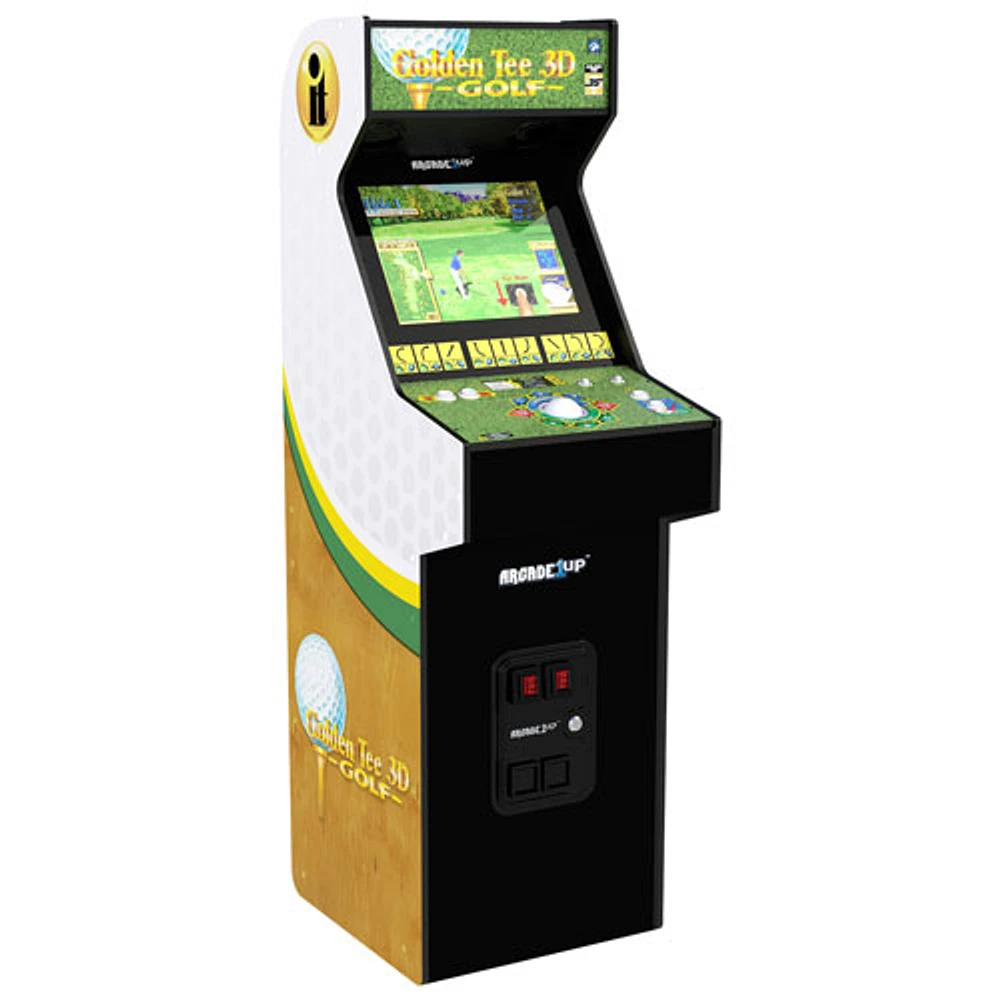 Arcade1Up Golden Tee 3D Golf 35th Anniversary Arcade Machine