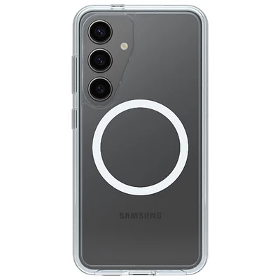 Étui rigide ajusté avec aimant Symmetry d'OtterBox pour Galaxy S25 - Transparent