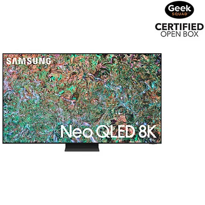 Boîte ouverte - Téléviseur intelligent Tizen HDR Neo QLED UHD 8K de 65 po de Samsung (QN65QN800DFXZC) - 2024 - Noir graphite