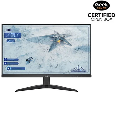 Boîte ouverte - Moniteur de jeu FreeSync DEL IPS QHD GTG 1 ms 180Hz 27 po de Dell (G2725D) - Noir