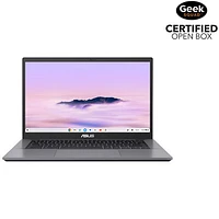 Open Box - ASUS CX34 14" Touchscreen Chromebook Plus - Rocky Grey (Intel Core i3-1215U/8GB RAM/128GB SSD/ChromeOS)