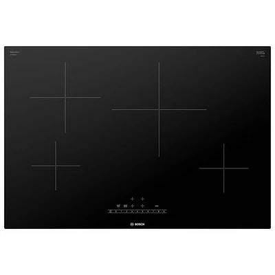 Boîte ouverte - Surface de cuisson à induction à 4 éléments 30 po de Bosch (NIT5060UC) - Noir