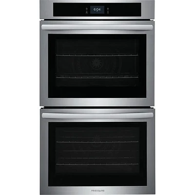 Open Box - Frigidaire 30" 10.6 Cu. Ft. Double Self-Clean Electric Wall Oven (FCWD3027AS) -Scratch & Dent