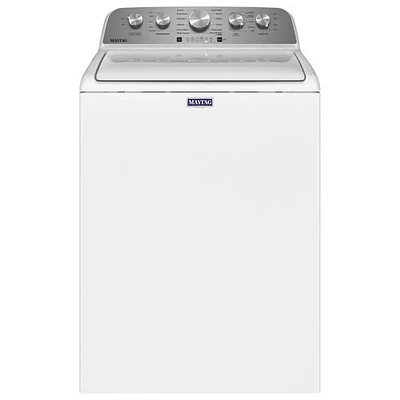 Boîte ouverte - Laveuse à chargement par le haut HE de 5,2 pi³ de Maytag (MVW5035MW) - Blanc - Parfait état