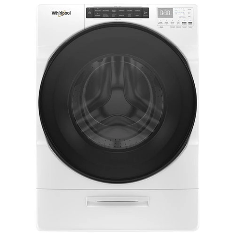 Open Box - Whirlpool 5.2 Cu. Ft. Electric Washer & Dryer Combo (WFC682CLW) - White - Perfect Condition
