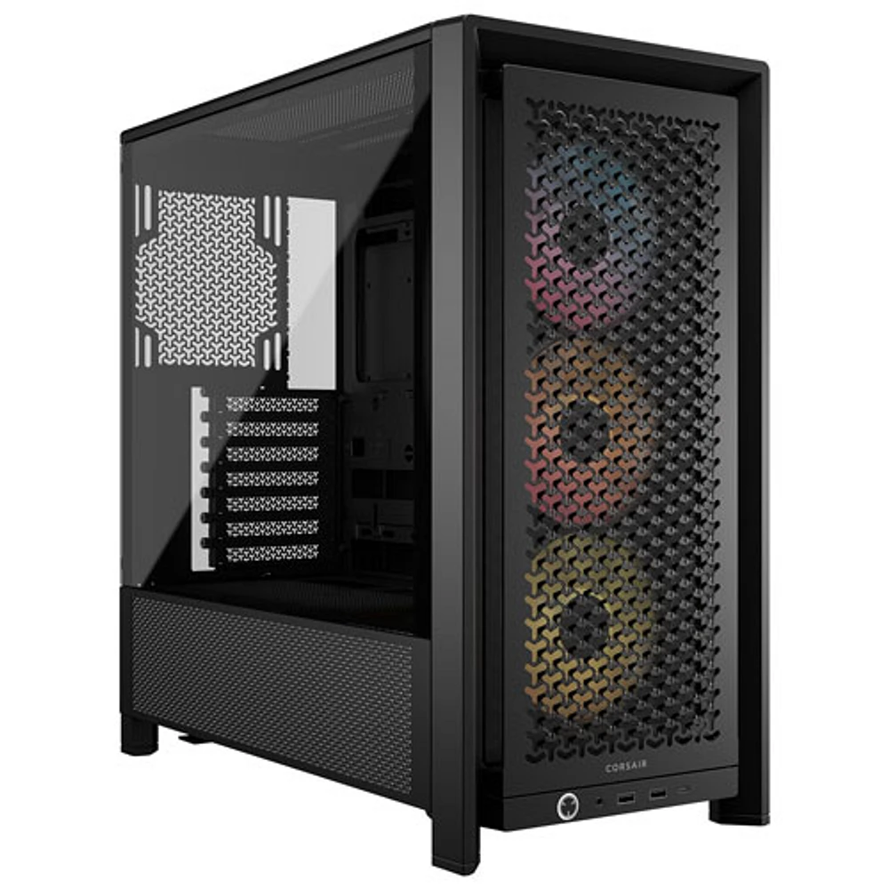 Corsair Frame 4000D ARGB Mid-Tower ATX Computer Case - Black
