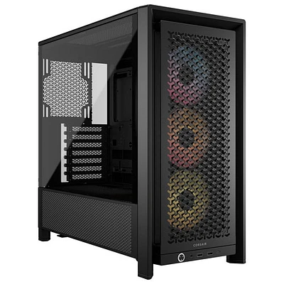 Corsair Frame 4000D ARGB Mid-Tower ATX Computer Case - Black
