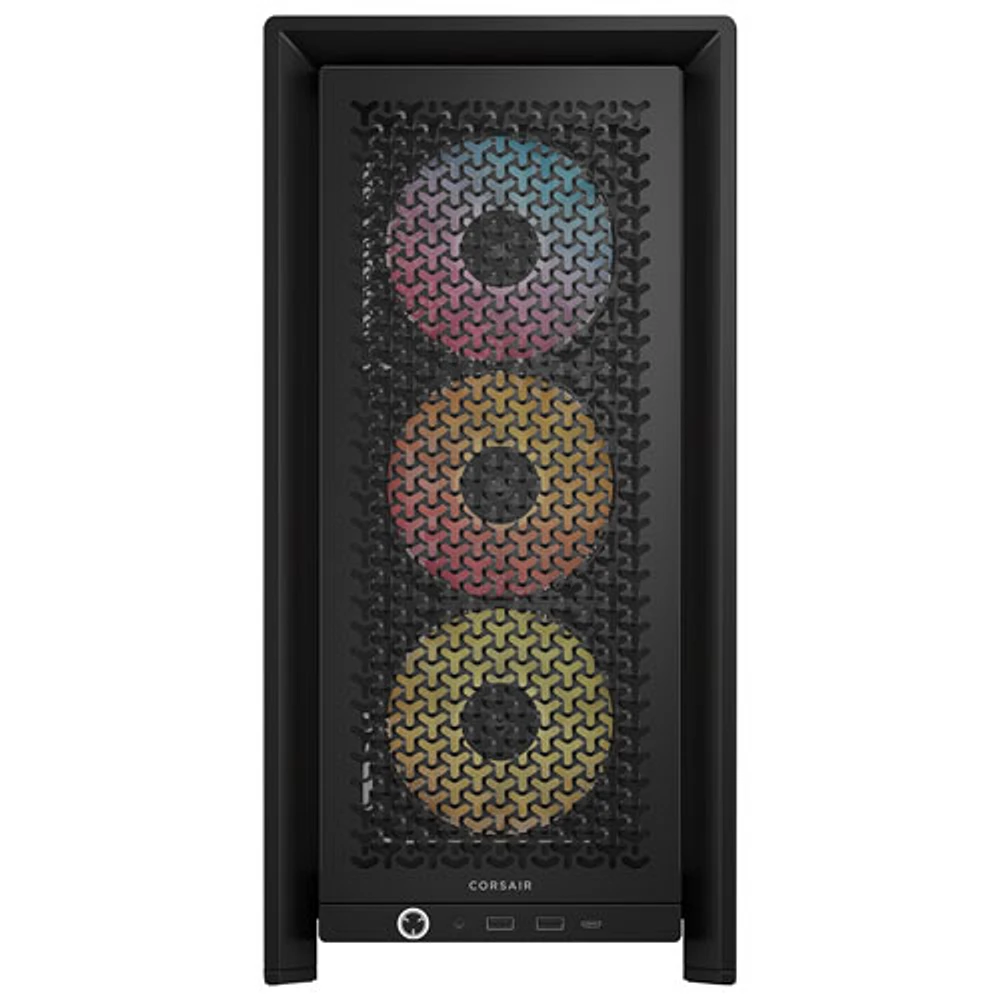 Corsair Frame 4000D ARGB Mid-Tower ATX Computer Case - Black