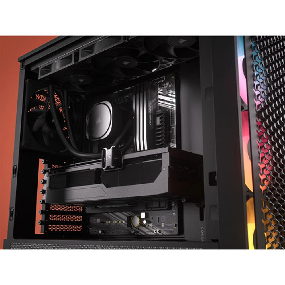 Corsair Frame 4000D ARGB Mid-Tower ATX Computer Case - Black