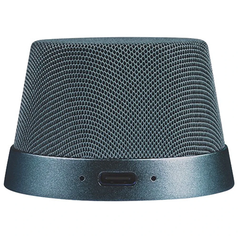 Haut-parleur Bluetooth sans fil Blue Piston Mini Mag de LOGiiX - Bleu minuit