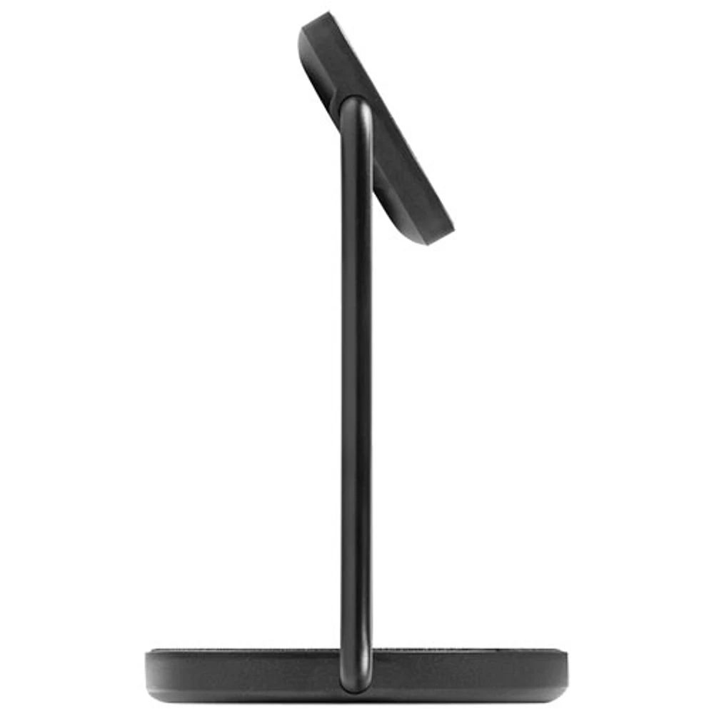 LOGiiX 2-in-1 Foldable Qi2 Wireless Charging Stand with MagSafe (LGX-13880) - Black