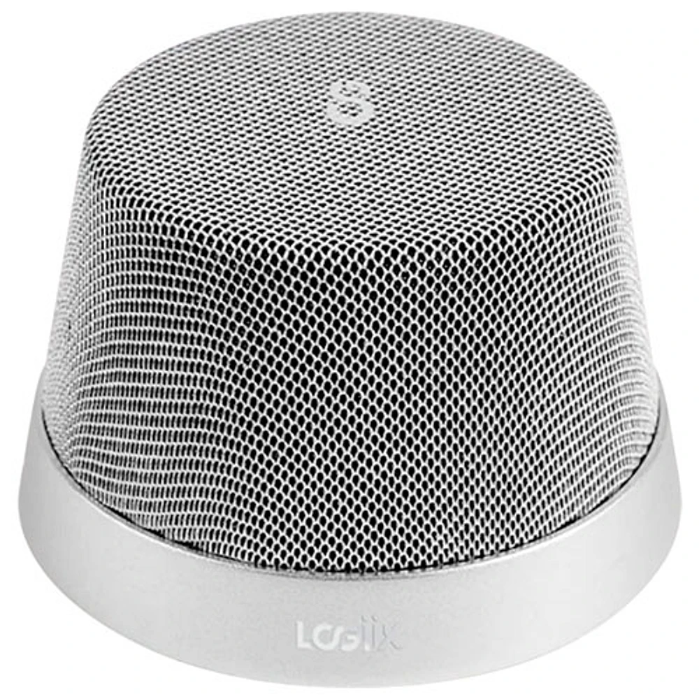 LOGiiX Blue Piston Mini Mag Wireless Bluetooth Speaker - Silver