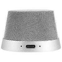 LOGiiX Blue Piston Mini Mag Wireless Bluetooth Speaker - Silver