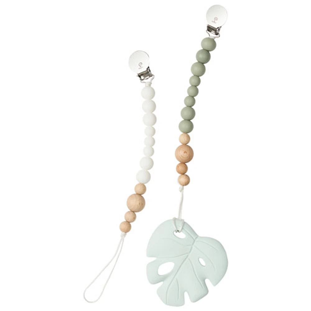 Loulou Lollipop Monstera Soothing Teether Bundle (PL004)