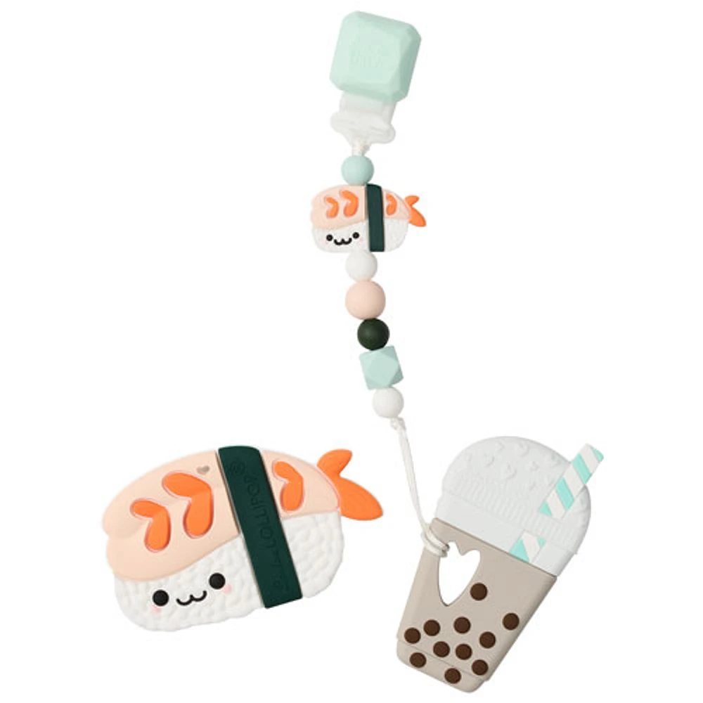 Loulou Lollipop Ebi & Bubble Tea Soothing Teether Bundle (PL008)