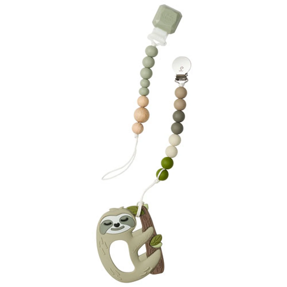 Loulou Lollipop Sloth Soothing Teether Bundle (PL015)