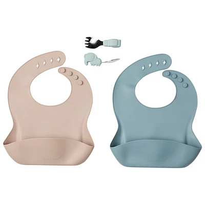 LouLou Lollipop Elephant Learning Feeding Set (ET003)