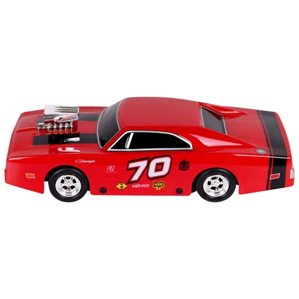 Icon Racers : Voiture téléguidée 70 Dodge Charger à l'échelle 1/24