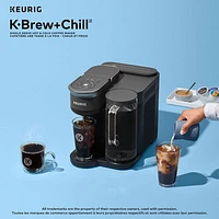 Keurig K-Brew+Chill Single Serve Coffee Maker - Black