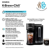 Keurig K-Brew+Chill Single Serve Coffee Maker - Black
