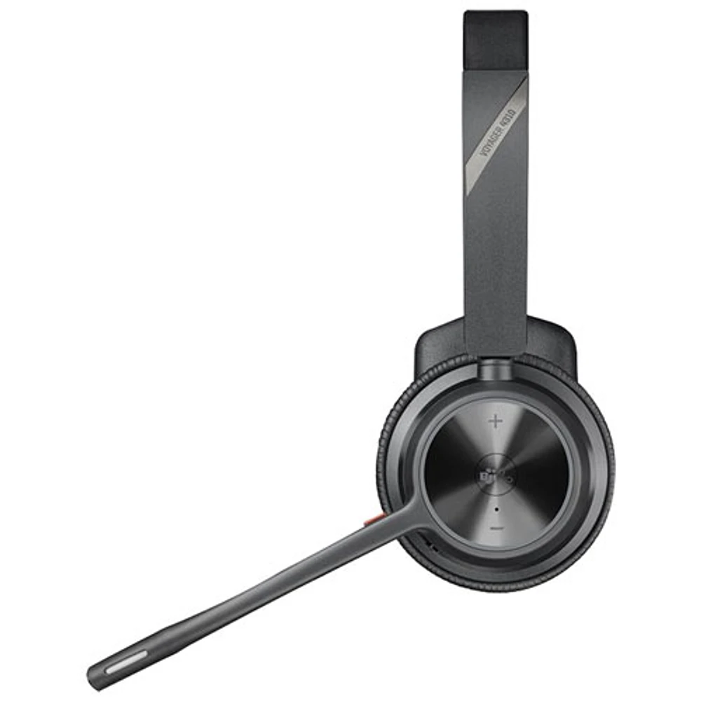 HP Poly Voyager 4310-M On-Ear Noise Cancelling Bluetooth Headset - Black