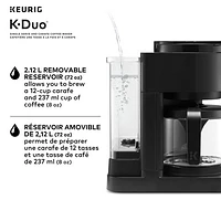 Keurig K-Duo Single Serve & Carafe Coffee Maker - Black