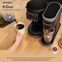 Keurig K-Duo Single Serve & Carafe Coffee Maker - Black