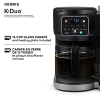 Keurig K-Duo Single Serve & Carafe Coffee Maker - Black