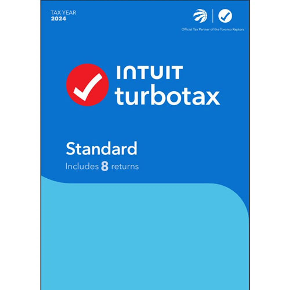 TurboTax Standard 2024 (PC) - 3 utilisateurs - 8 déclarations - Anglais - Téléchargement numérique