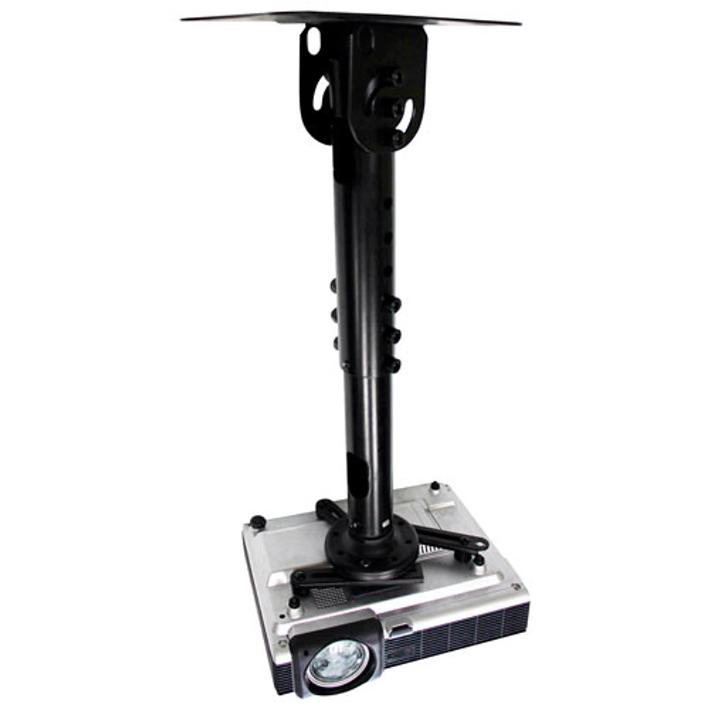 Kanto P301 Projector Ceiling Mount for Sloped Ceilings - Black