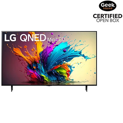 Open Box - LG 65" 4K UHD HDR QNED Mini-LED webOS Smart TV (65QNED90TUA) - 2024