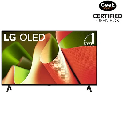 Open Box - LG 55" 4K UHD HDR OLED webOS Smart TV (OLED55B4PUA) - 2024