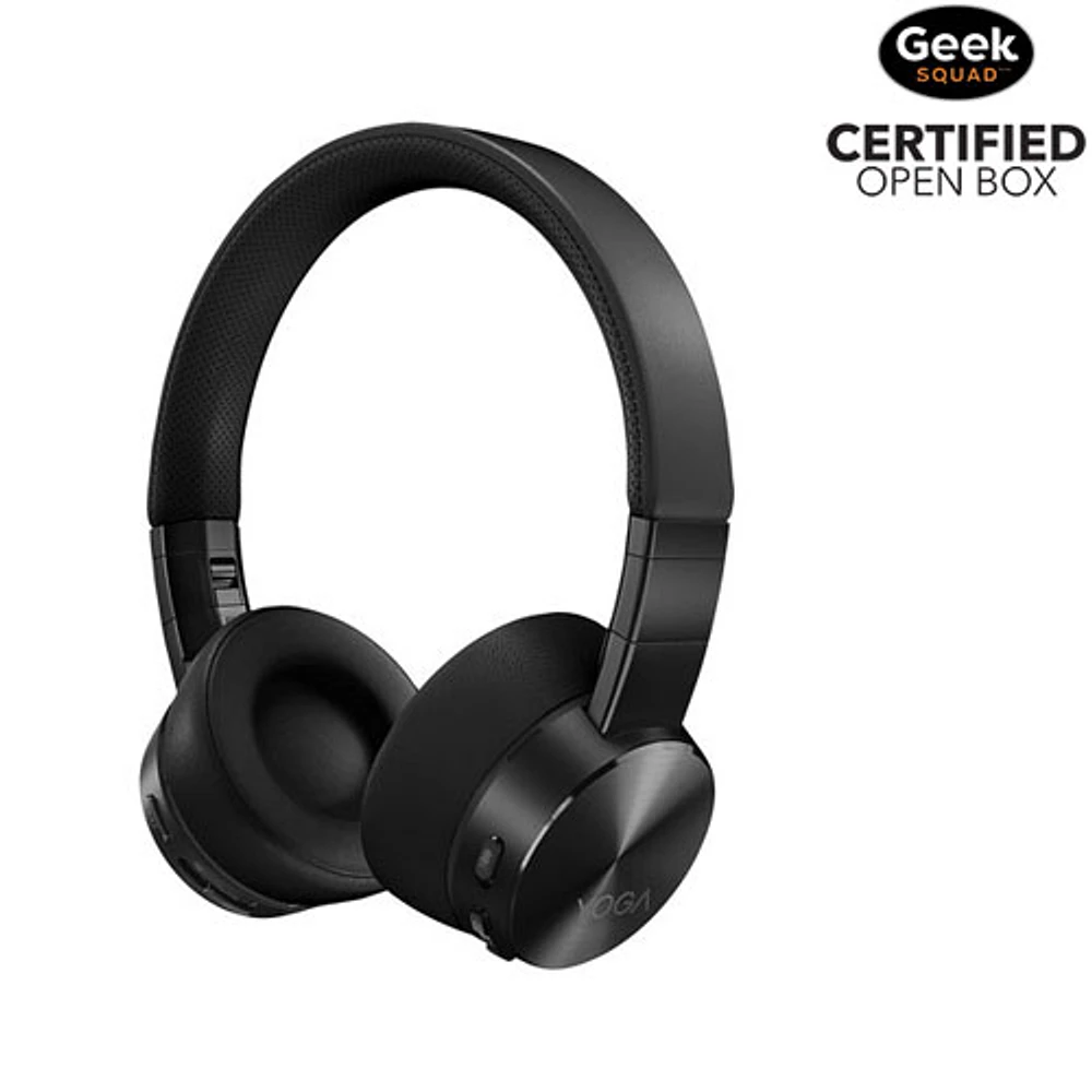 Boîte ouverte - Casque d'écoute Bluetooth à suppression active du bruit Yoga de Lenovo