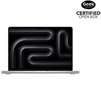 Boîte ouverte - MacBook Pro 14,2 po d'Apple (automne 2024) - Argenté (M4 Pro d'Apple/RAM 24 Go/SSD 512 Go) - Anglais