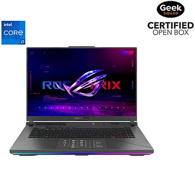 Open Box - ASUS ROG Strix G 16" Gaming Laptop - Eclipse Grey(Intel Core i7-13650HX/16GB RAM/512GB SSD/RTX 4070)