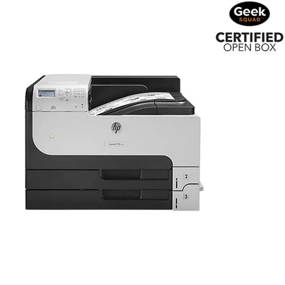 Open Box - HP LaserJet Enterprise 700 M712dn Monochrome Wired All-In-One Laser Printer